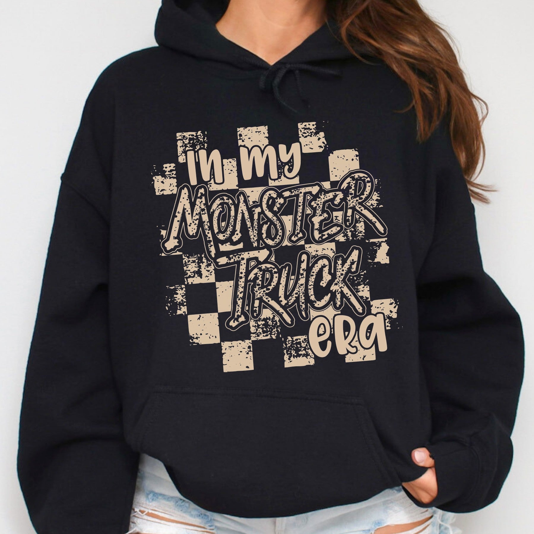 hoodie monsters Monster Truck Era Hoodie- Adult – Anubis Monster Merch